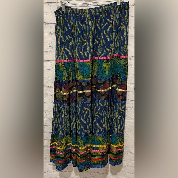 Marsh Landing Multi-color Bohemian Festival Maxi
Full Skirt size XL - Picture 3 of 9